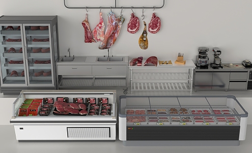 Modern Console Pork Shop 3d model