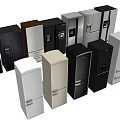 Refrigerators and Freezers in Different Styles and Colors with Modern Designs