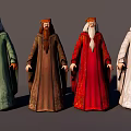 Characters 3d model