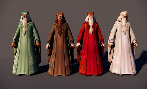 Characters 3d model