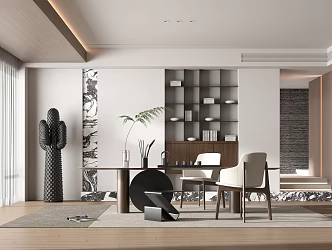 Modern Tea Room 3d model