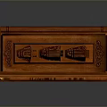 Elegant Traditional Wooden Cabinet Featuring Carved Details Double Doors and Bottom Drawers