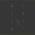 Multiple Weathered Wooden Utility Poles With Cross Arms And Hanging Wires