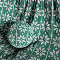 Colorful Knitted Fabrics With Various Patterns And Decorative Ball
