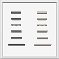 Door Handles In Black And Brown For Modern Home Interior Design