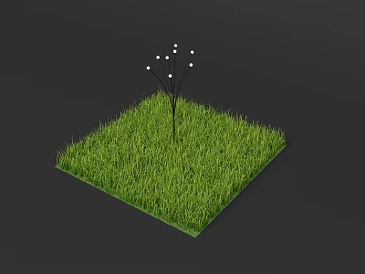 Firefly lights outdoor lights beautiful atmosphere lights lawn floor lights lawn 3d model