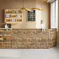 Vintage Reception Desk Front Desk 3d model
