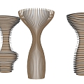 Modern Special-Shaped Column Twisted Cylinder Round Decorative Column Special-Shaped Column Interior Column Creative Package Column Cylinder Decorative Column Shape Column 3d model