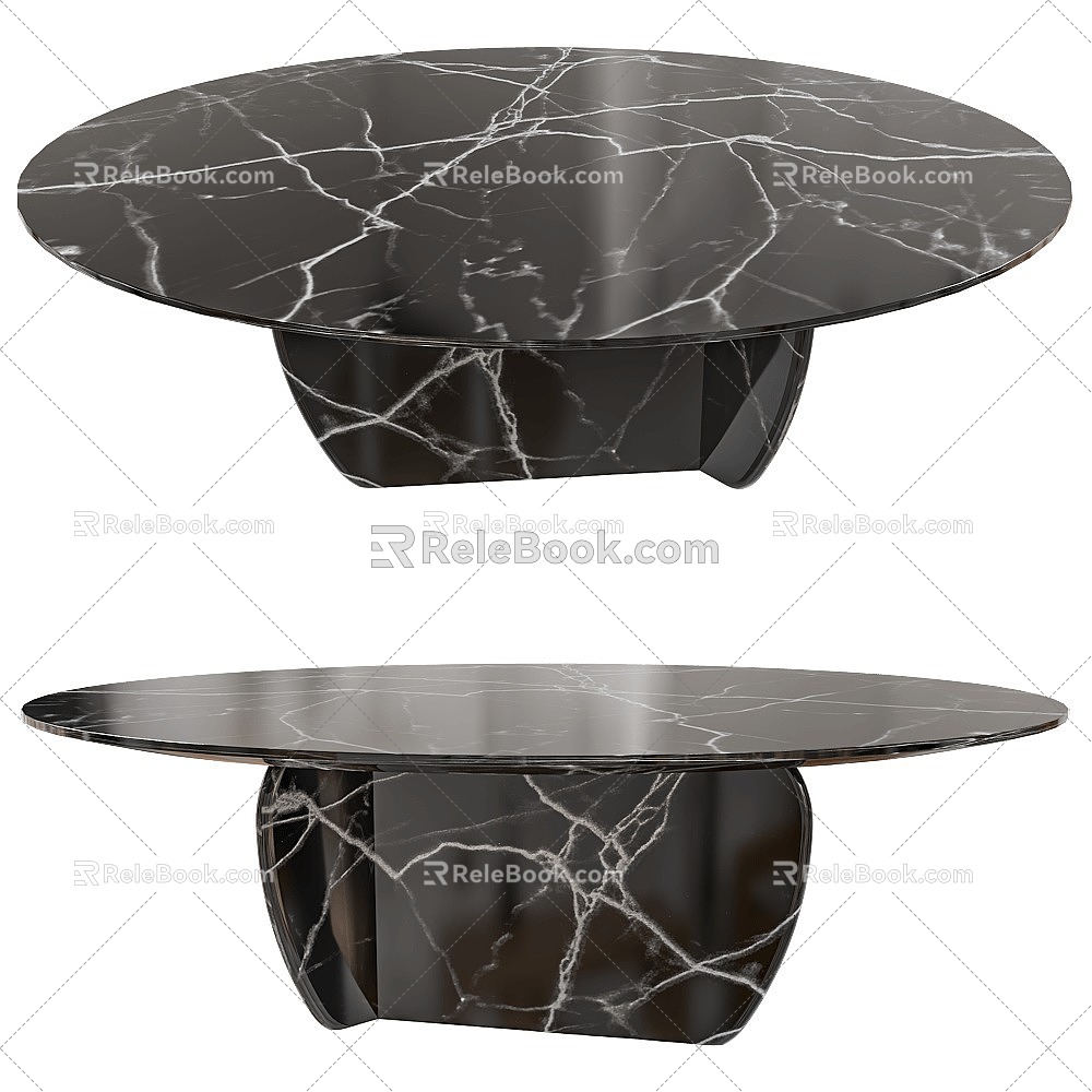 Punt coffee table side table 3d model