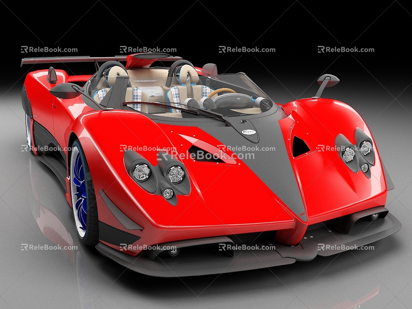 Pagani Zongda hp Bacheta Racing sports car Super Running Sedan Car Luxury Car model