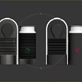 Modern Desktop Computers With Compact Design And Metallic Accents For Home Office Use