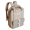 Stylish Assorted Backpacks In Beige Gray Brown With Multiple Sizes And Pockets