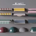 Minotli Awnings Collection With Various Styles And Colorful Patterns For Outdoor Use