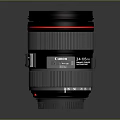 Canon 24 105mm Camera Lens With Red Ring For Professional Digital Cameras