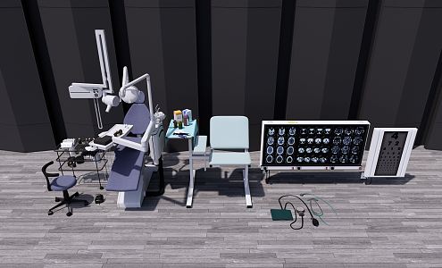 Modern Medical Equipment 3d model