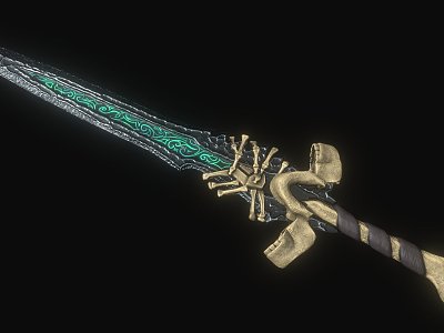 Skull Sword model