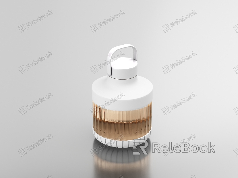 Modern seasoning bottle model