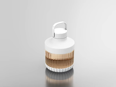 Modern seasoning bottle 3d model