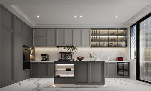 Modern Kitchen Home Kitchen 3d model