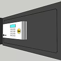 Dual Secure Safe Boxes With Numeric Keypad TÜV Mark And Electronic Control