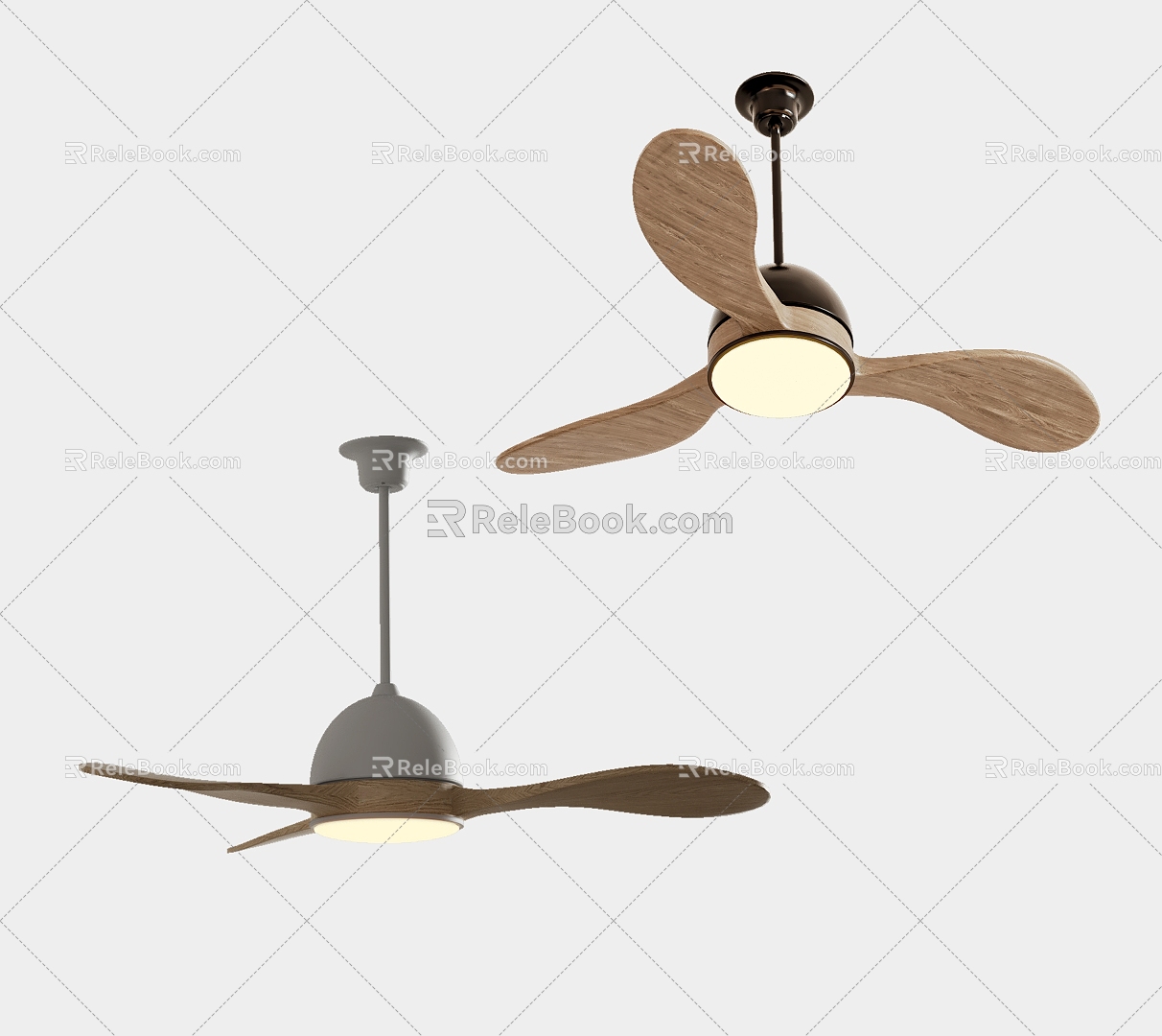 Fan Pendant Light Combination model