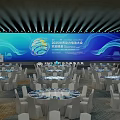 Exquisite Banquet Hall Layout For 2025 World Power Battery Conference Grand Welcome Dinner