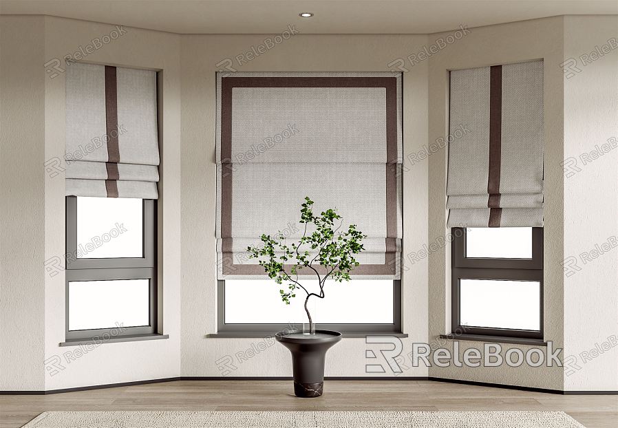 Modern Roller Blinds Fabric Roller Blinds model