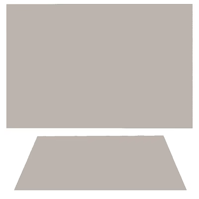 Modern Minimalist Square Carpet With Soft Beige Texture For Living Room Decor 3d model