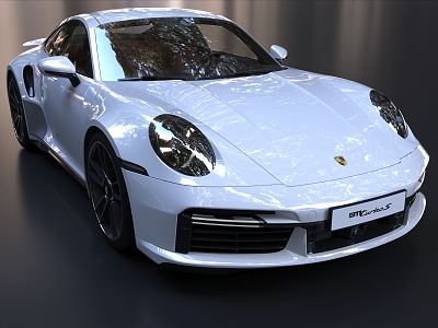 Porsche 911 sports car Supercar 3d model