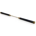 Sturdy Nunchucks With Black Handles Gold Accents And Chain For Household Use
