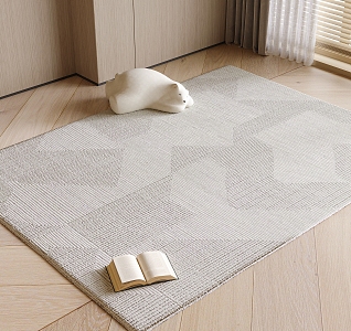 Square carpet 3d model