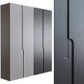 Modern Minimalist Wardrobe Design With Sliding Panel Doors And Matte Finish