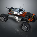 Self-made armed car modified car modified car chariot doomsday car self-made car self-made car modified car 3d model