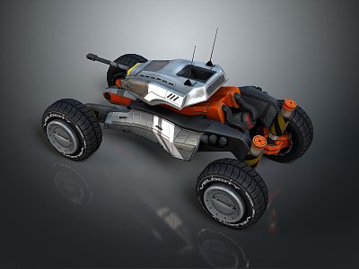 Self-made armed car modified car modified car chariot doomsday car self-made car self-made car modified car 3d model