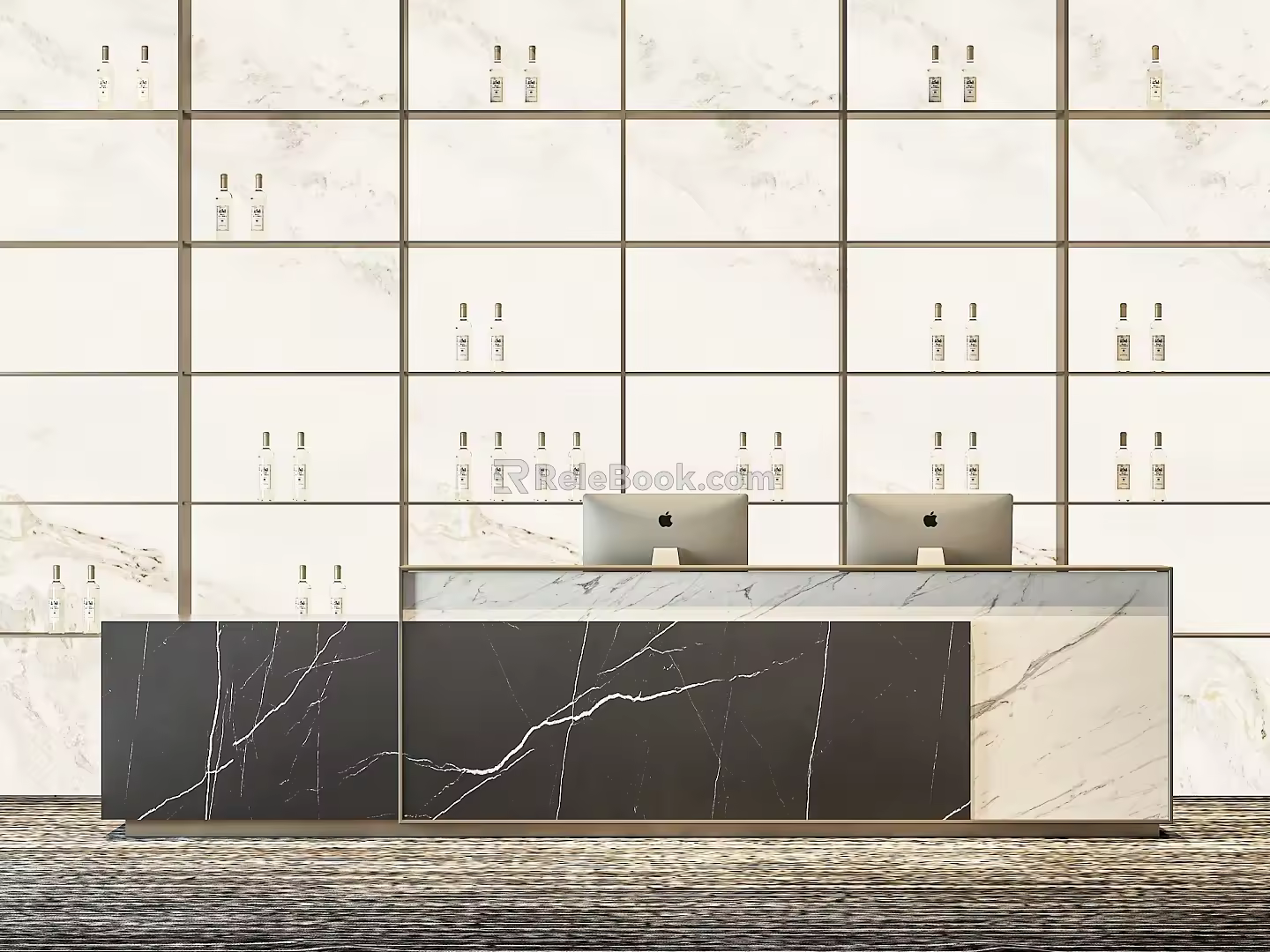 Reception Desk 3d model
