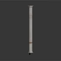 Industrial Equipment Metal Vertical Pipe Structure With Stable Base And Durable Design