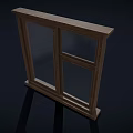 Windows Old-fashioned Windows Old Windows 80's Windows Wooden Windows Wooden Windows Low Face Number Low Model Simple Model Game Sub-era Film and Television Level Super Realism 3d model