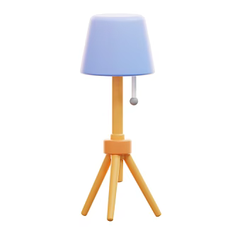 Modern floor lamp cartoon floor lamp 3d model