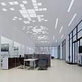 Automotive 4S Store Showroom With Modern Design And Cars