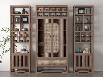 New Chinese Antique Rack model