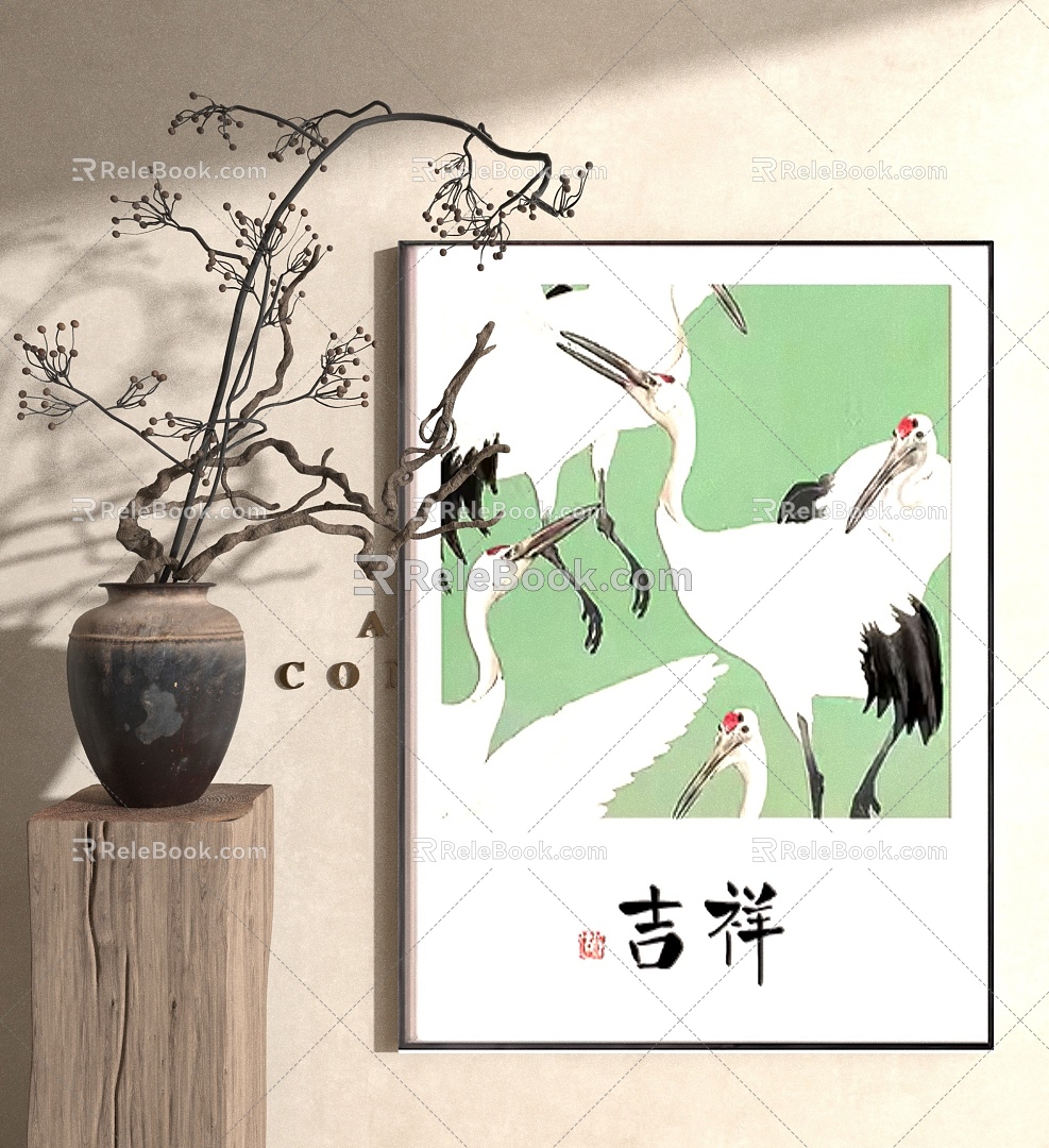 New Chinese Decorative Painting model