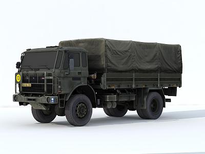 modern truck 3d model