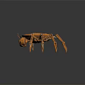 Modern Robot Mechanical Crab Machine Crab 3d model