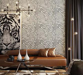Sofa Decorations Chandelier 3d model