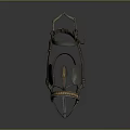 Modern saddle harness game items game props game equipment game equipment 3d model