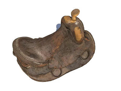 Modern Saddle 3d model Modern Saddle 3d model