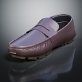 Modern Shoes Men's Shoes Leather Shoes Cowhide Shoes Old Shoes 3d model