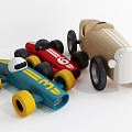 Modern toy car 3d model