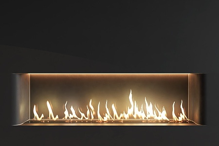 Fireplace Electronic Fireplace Decorative Fireplace Stove 3d model