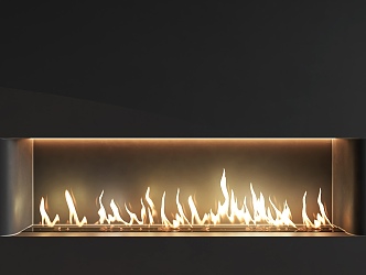 Fireplace Electronic Fireplace Decorative Fireplace Stove 3d model